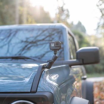 RAM® Tough-Ball™ for Bronco Hood Tie Down with Action Camera Adapter