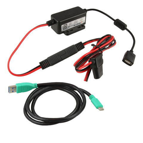 GDS® Modular 10-30V Hardwire Charger with Type-C Cable