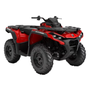 Rode ATV voor terreinrijden