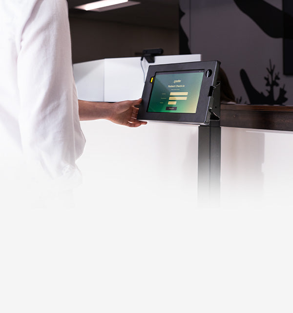 Product banner on the RAM Mounts website featuring the new RAM Safe-Case: a sleek and modular tablet enclosure.