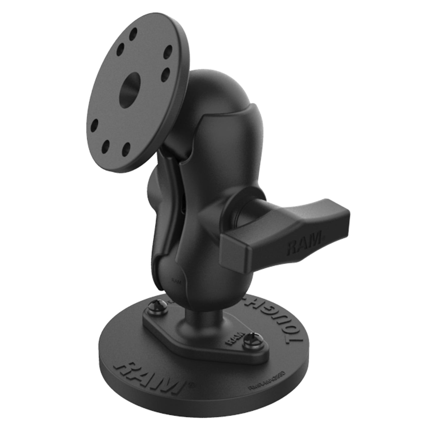 Ram Round RAM® Tough-Mag™ Heavy Duty Magnetic Mount with Round Plate - Short ...