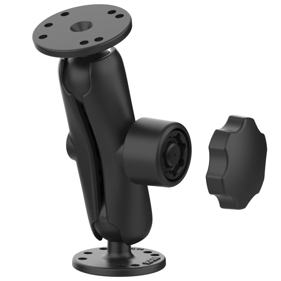 RAM® Double Ball Mount with Pin-Lock™ Security Knob - C Size Medium