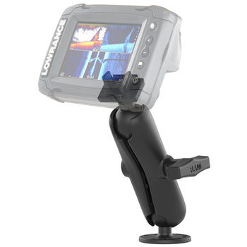 RAM® Double Ball Mount for Lowrance Elite-5 & Elite-7 Ti + More – RAM Mounts