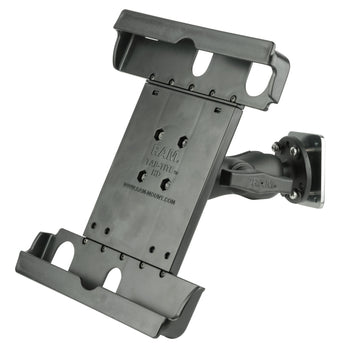 RAM-101B2-TAB20U:RAM-101B2-TAB20U_1:RAM Dashboard Mount with Backing Plate for 9"-10.5" Tablets with Cases