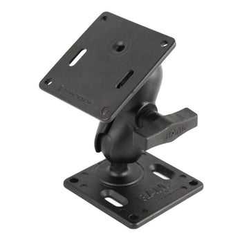 RAM-102U-B-2461:RAM-102U-B-2461_1:RAM Double 75x75mm VESA Mount - Short