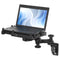 RAM® Tough-Tray™ III Laptop Holder with Vertical Swing Arm Mount