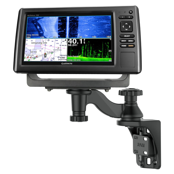 best mounts for fish finders Finder Mount Base, Universal 360 Rotation Ball-Mount Fish Finder Bracket, Nylon & Stainless Steel Electronic Holder Marine Boat Kayak Pontoon Canoe Helix Garmin, 4*Srews, 4*Nuts : Electronics resistant and engineered to withstand harsh marine environments. 10 Best Fish Finder Mounts