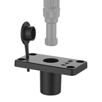 RAM Rod Fishing Rod Holder with Flush Mounting Base