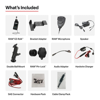 RAM® PTT Speaker & Hardwire Bundle for Sonim XP8