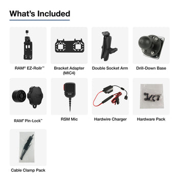 RAM® PTT Speaker & Hardwire Bundle for Sonim XP5plus