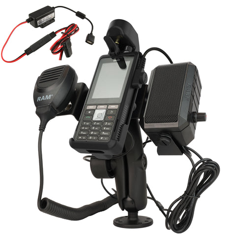 RAM® PTT Speaker & Hardwire Bundle for Sonim XP5plus