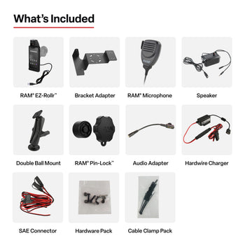 RAM® PTT Speaker & Hardwire Bundle for Sonim XP10
