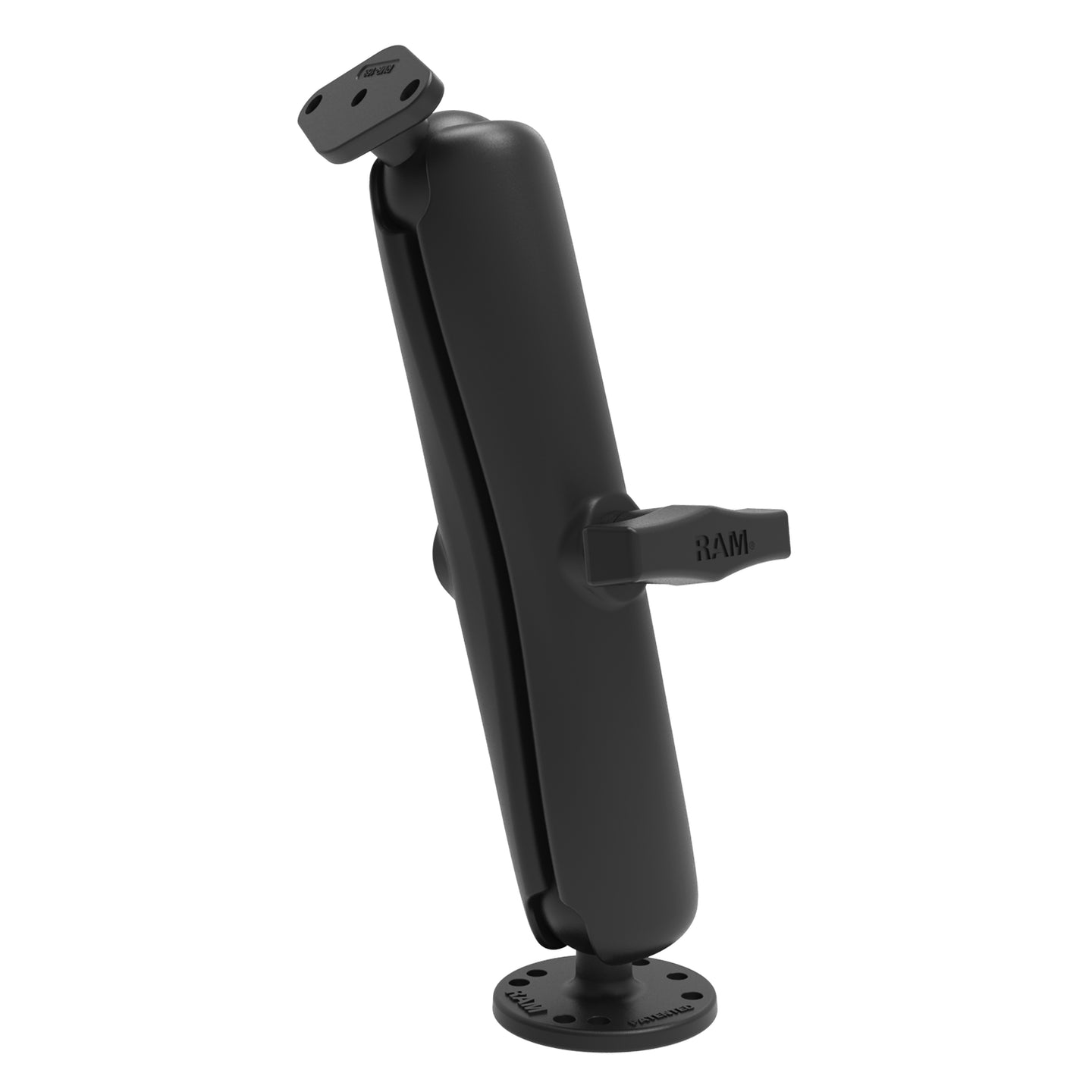 RAM® Double Ball Mount with Diamond Plate Adapter - Long – RAM Mounts