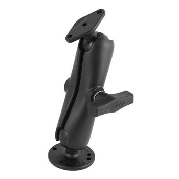 RAM-138U:RAM-138U_1:RAM Double Ball Mount with Diamond Plate Adapter - Medium