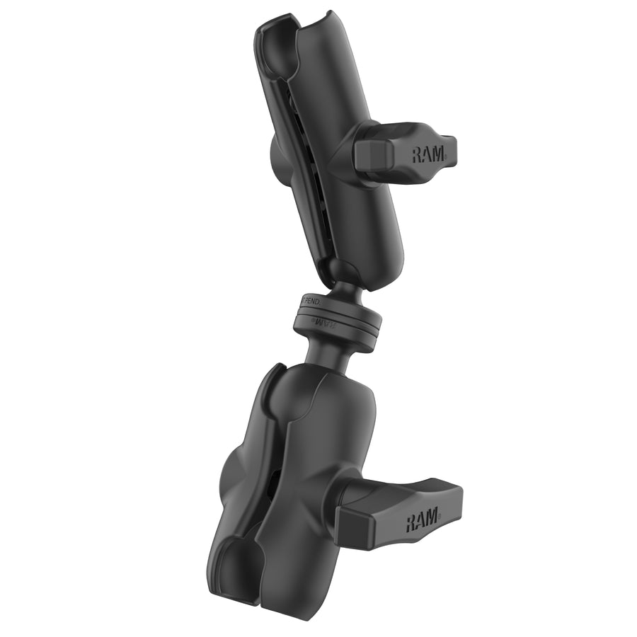 RAM® 9" Long C Size to B Size Double Socket Arm Extension