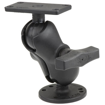 RAM® Drill-Down Double Ball Mount for Humminbird Helix 5 - Short