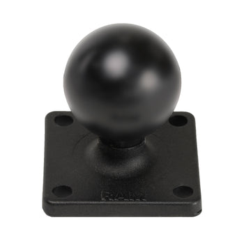 RAM-202U-22:RAM-202U-22_1:RAM Ball Base with 1.5" x 1.5" 4-Hole Pattern - C Size
