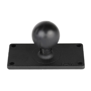 RAM-202U-24:RAM-202U-24_1:RAM Ball Base with 1.5" x 3.5" 4-Hole Pattern - C Size