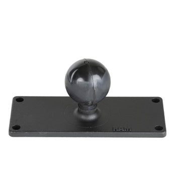 RAM-202U-25:RAM-202U-25_1:RAM Ball Base with 1.5" x 4.5" 4-Hole Pattern - C Size