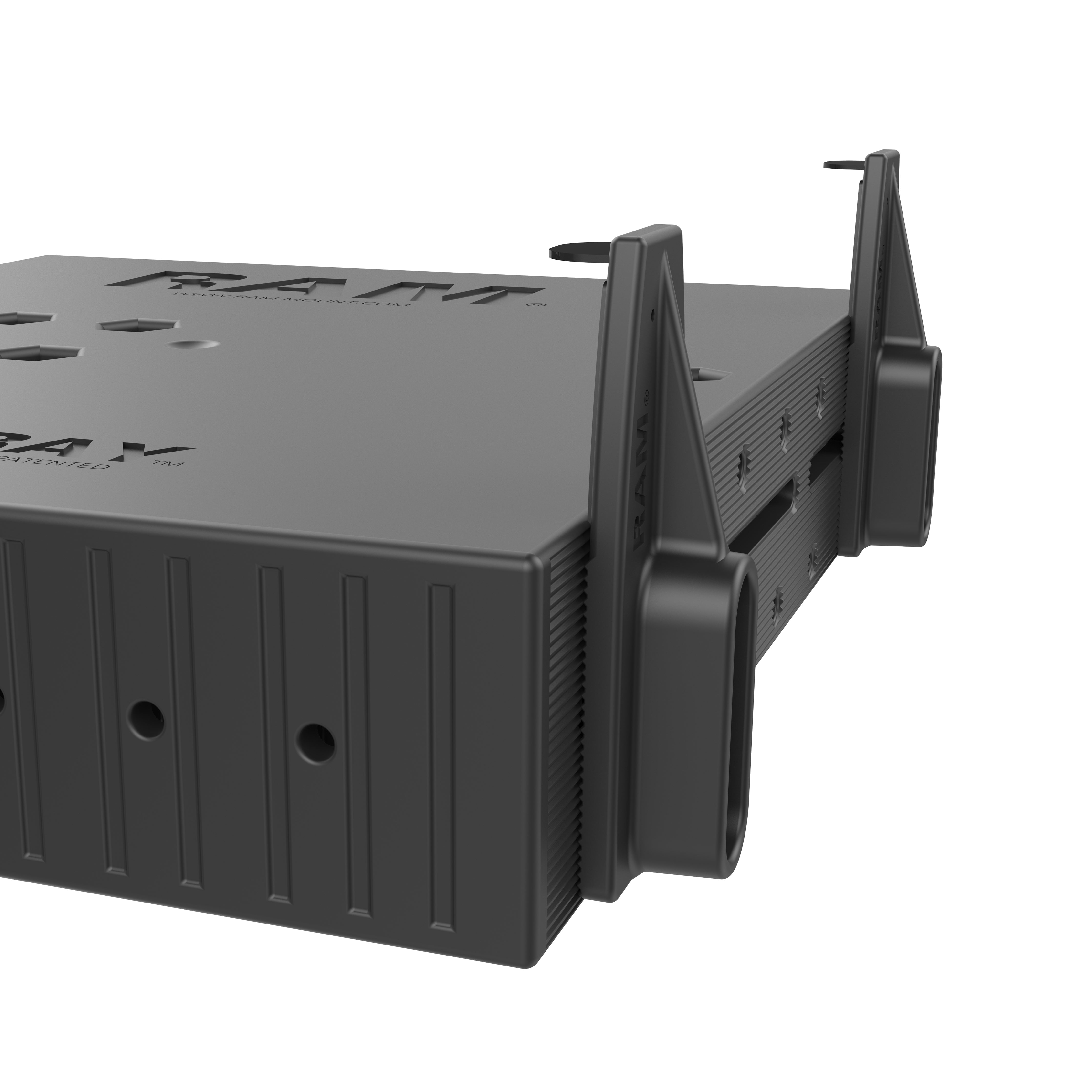 RAM® Tough-Tray™ Spring Loaded Laptop Holder with Flat Retaining