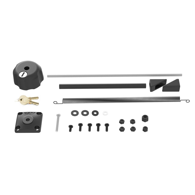 RAM® Safe-N-Secure™ Locking Kit for RAM® Tough-Tray™ – RAM Mounts
