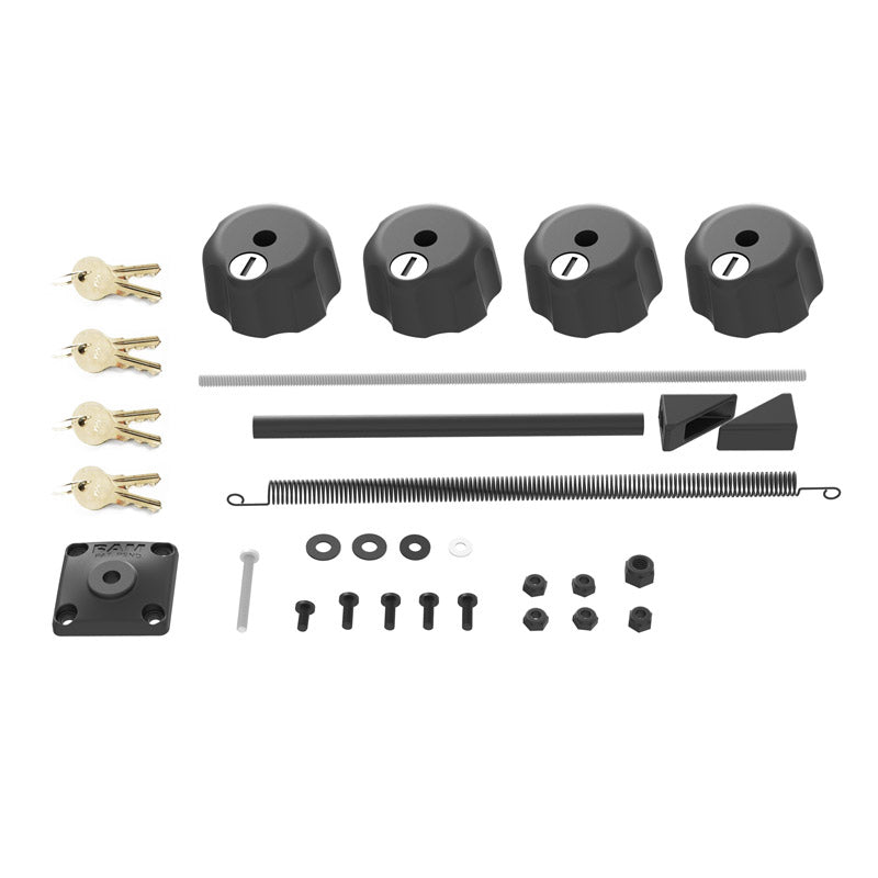 RAM® Safe-N-Secure™ Locking Kit for RAM® Tough-Tray™ & Swing Arms