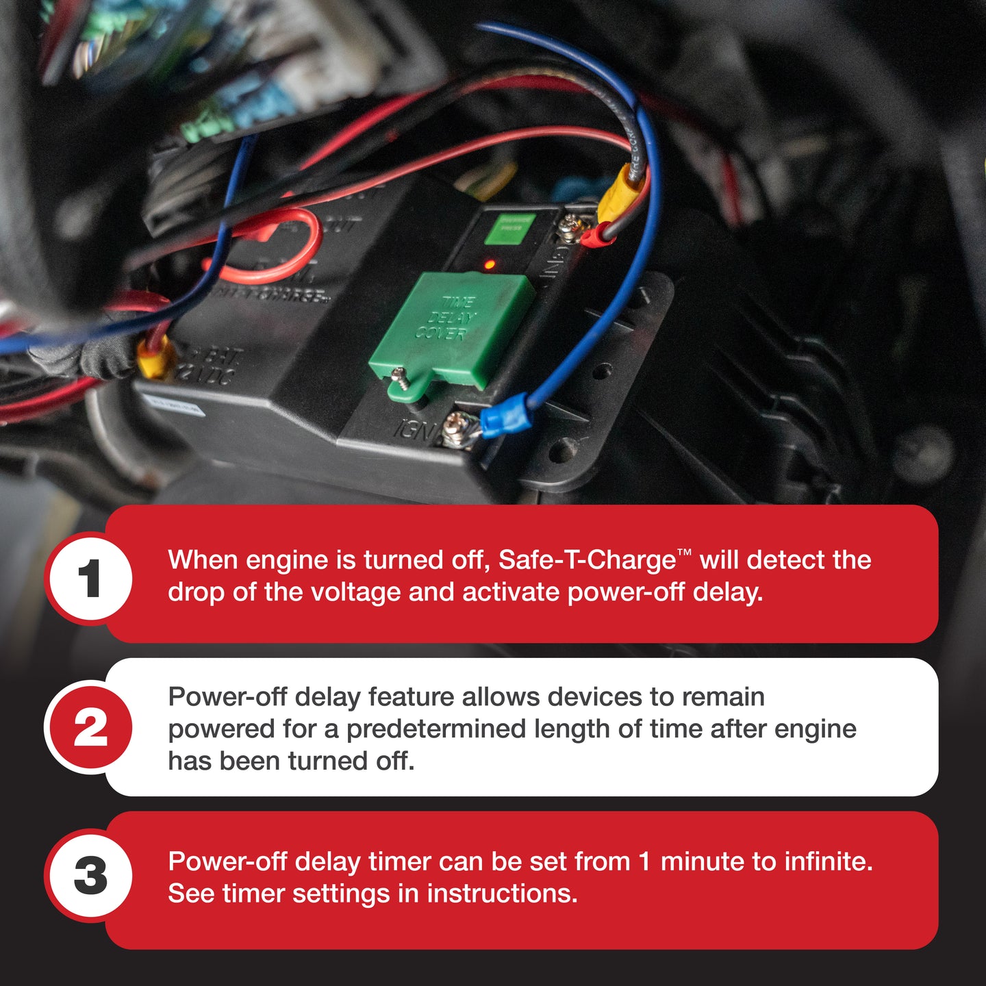 RAM® Safe-T-Charge™ Battery Protection System – RAM Mounts