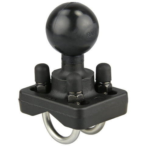 RAM® Double U-Bolt Ball Base for .75
