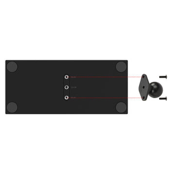 RAM® Wheelchair Seat Mount for Xbox Adaptive Controller