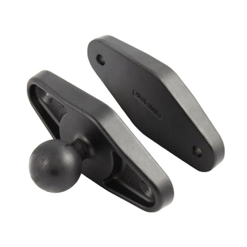 Ram-Mount RAM-B-247-3 – Base A Morsetto Con Sfera Da 1 Pollice – Fissaggio Per Barre Fino A 7,6 Cm - 3