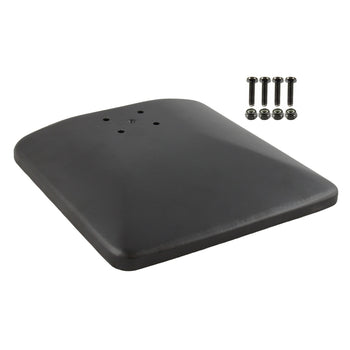 RAM® 9" x 9" Aluminum Weighted Base with AMPS Hole Pattern