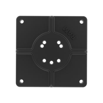 RAM® 6" x 6" Flat Base with AMPS Hole Pattern