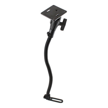 RAM-316-1-2461U:RAM-316-1-2461U_1:RAM Pod™ I Vehicle Mount with 18" Aluminum Rod and 75x75mm VESA Plate
