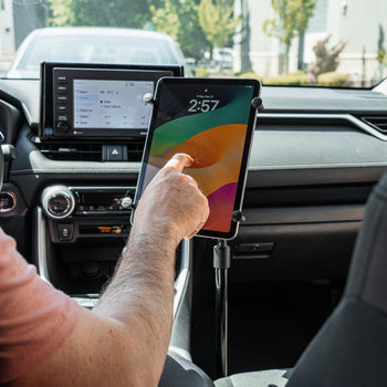 RAM® Pod HD™ 24" Reverse Vehicle Mount with Round Plate