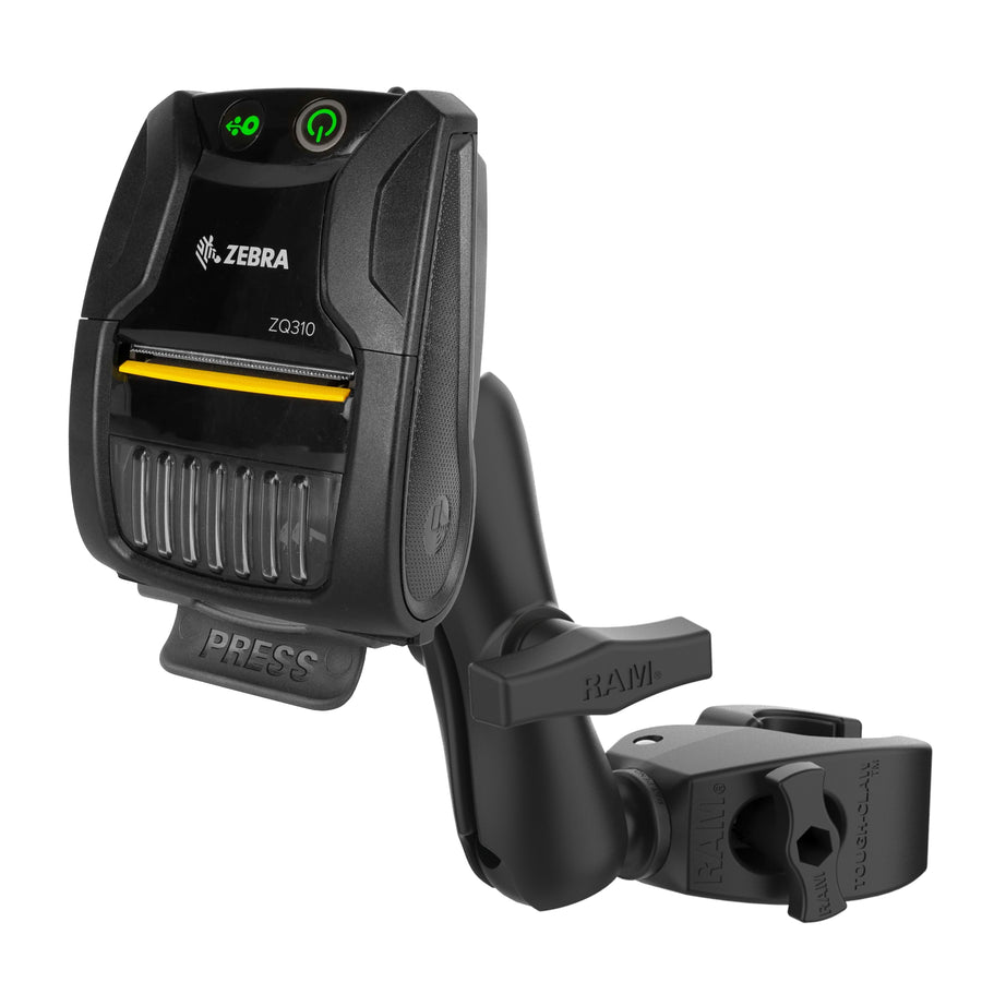 RAM® Printer Mount for Zebra ZQ310 with Medium Tough-Claw™