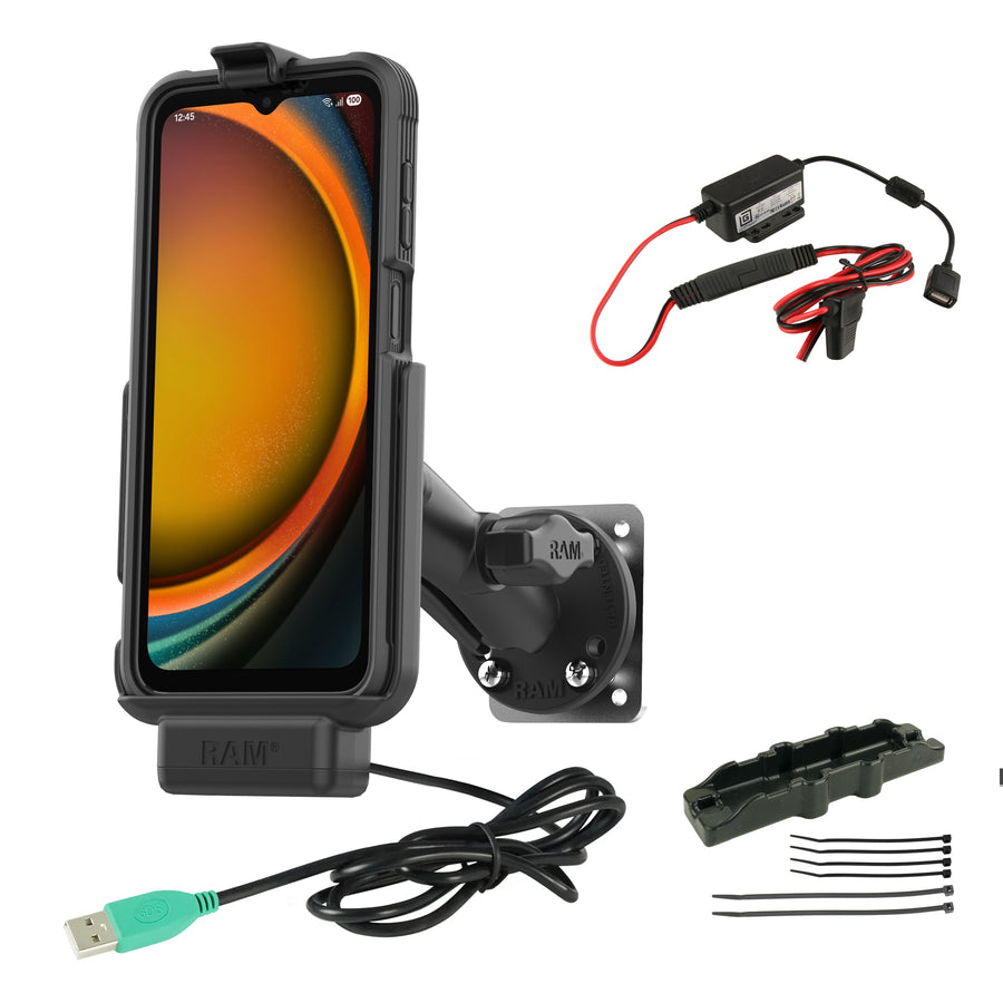 RAM® EZ-Roll'r™ Dock & Dashboard Mount for Samsung XCover7 Pro & 6 Pro