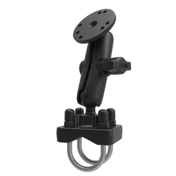 RAM-B-101-235U:RAM-B-101-235U_1:RAM Double U-Bolt Rail Mount for Smaller Rails - B Size Medium