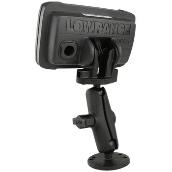 RAM® Double Ball Mount for Lowrance Eagle 4 & 5, Hook² & Reveal Series
