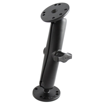 RAM-B-101U-C:RAM-B-101U-C_1:RAM Universal Double Ball Mount with Two Round Plates - B Size Long