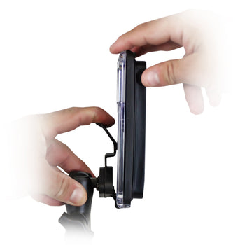 RAM® Aqua Box® Pro 20 with Double Ball Diamond Plate Mount