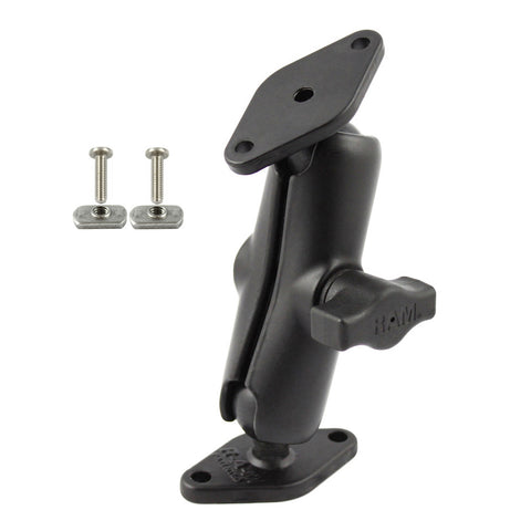 RAM® Double Ball Mount with Flat Panel Mounting Hardware - 3/4