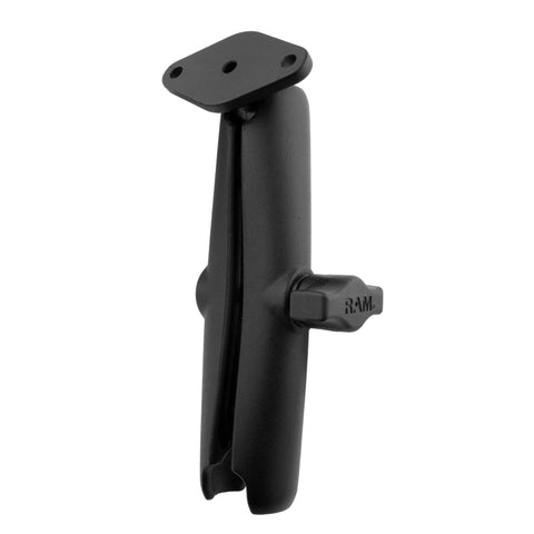 RAM Mounts Double Socket Arm with Diamond Base - Thumbnail 3