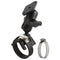 RAM® Double Ball Strap Hose Clamp Mount with Diamond Plate - Short