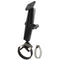 RAM® Double Ball Strap Hose Clamp Mount with Diamond Plate - Long