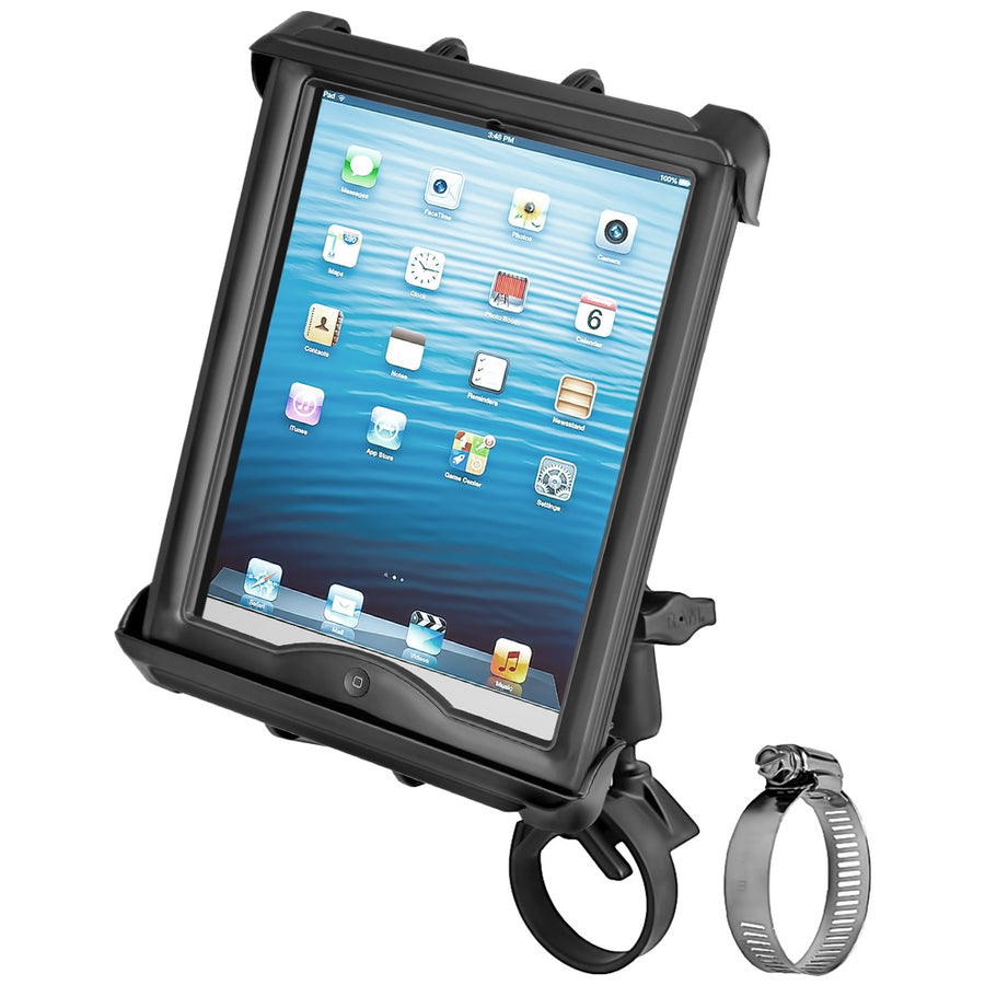 RAM® Tab-Tite™ Mount with Strap Hose Clamp for iPad with Case + More