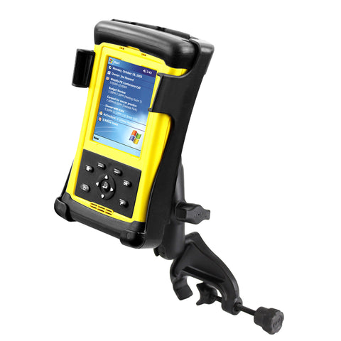 RAM® Double Ball Yoke Clamp Mount for Trimble TDS Recon – RAM Mounts