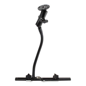 RAM-B-131-202:RAM-B-131-202_1:RAM Cessna Seat Rail Mount with 12" Flex Arm and Round Plate