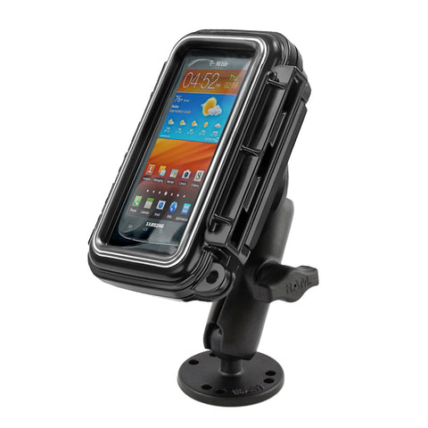RAM® Aqua Box® Medium Device Mount with Drill-Down Base