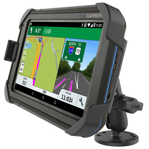 garmin 770lmt d camper RAM Drill-Down Mount for Garmin Fleet 770, Overlander + More