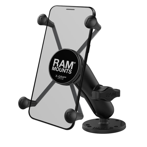 RAM® X-Grip® Large Phone Mount with Drill-Down Base – RAM Mounts